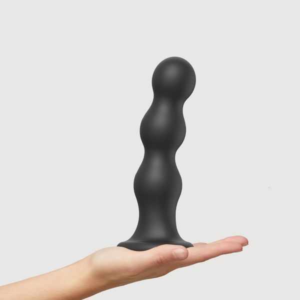 Nasadka do strap-ona Strap-On-Me Dildo Plug Balls Black XXL