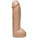 Doc Johnson Realistyczny wiszący dildo - waniliowy, Vac-U-Lock, średnica 7 cm