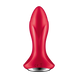 Czerwony inteligentny wibrator analny Rotator Plug 1+ wibracje + symulacja lizania Satisfyer (Niemcy)