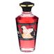 Разогревающее масло Shunga Aphrodisiac Warming Oil - Sparkling Strawberry Wine (100 мл) без сахара SO2497 фото 2