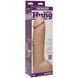 Doc Johnson Realistyczny wiszący dildo - waniliowy, Vac-U-Lock, średnica 7 cm