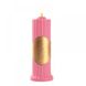 Свеча низкотемпературная розовая Low temperature wax candle 150 г U62916 фото 1