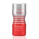The Tenga Dual Feel Cup masturbator is bilateral, with two independent channels &mdash; Classic