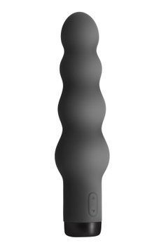 Вибратор S Pleasures Bullets Obsidian, в виде ряда шариков, 10 режимов, диаметр 4 см SX1603 фото
