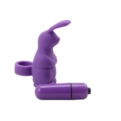 Вибромассажер на палец Sweeiie Rabbit, Фиолетовий Chisa 322173 /CN-371332217 фото