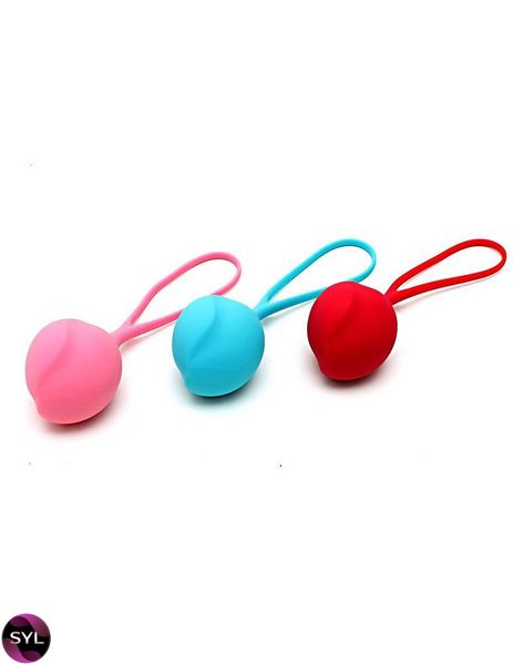 Вагинальные шарики Satisfyer Strengthening Balls (3шт), диаметр 3,8см, вес 62-82-98гр, монолитные SO2302 SafeYourLove