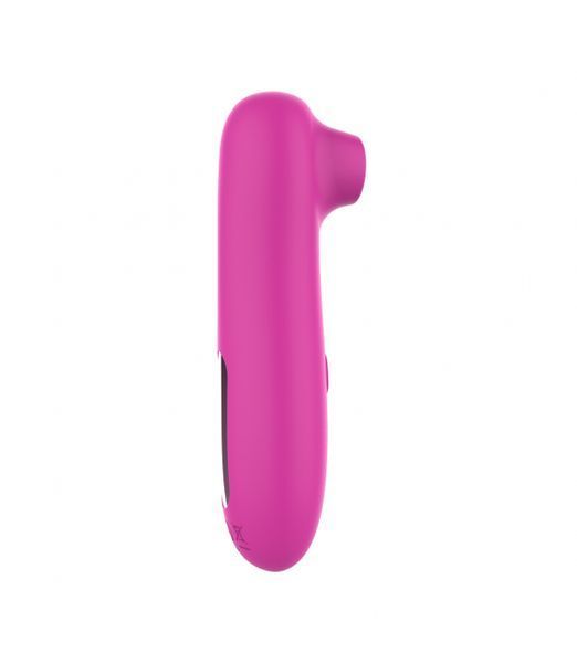 Raspberry vacuum clitoral stimulator BOSS SERIES, crimson