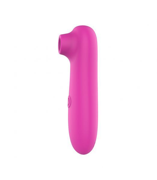Raspberry vacuum clitoral stimulator BOSS SERIES, crimson
