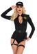 Leg Avenue SWAT Team Babe Erotic Special Forces Costume, Body, Belt, Garters, Toy Walkie Talkie, Cap, size M