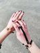Пара браслетов на запястье и палец Bijoux Indiscrets MAZE Hand Bracelet Harness Brown, экокожа BJ0241 фото 3