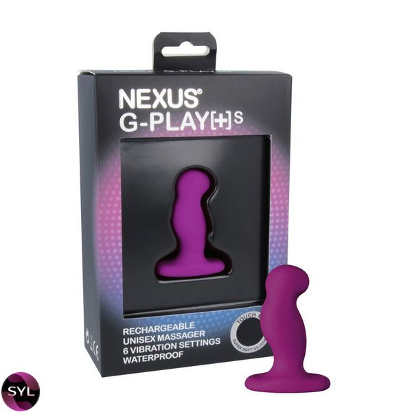 Вібромасажер простати Nexus G-Play Plus S Purple, макс діаметр 2,3 см, перезаряджається GPS002 SafeYourLove