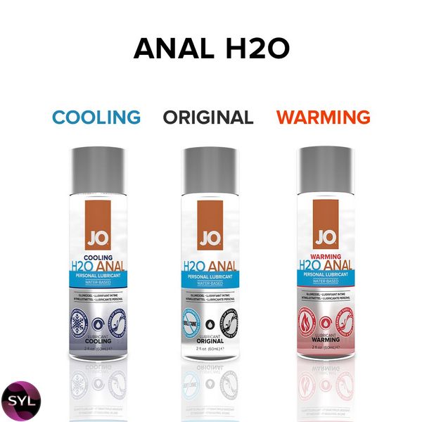 Анальна змазка System JO ANAL H2O — WARMING, розігрівальна, на водній основі SO1681 SafeYourLove