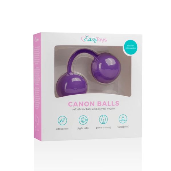 Вагінальні кульки зі зміщеним центром ваги 20 х 3.7 Love Balls With Counterweight ET63057 SafeYourLove