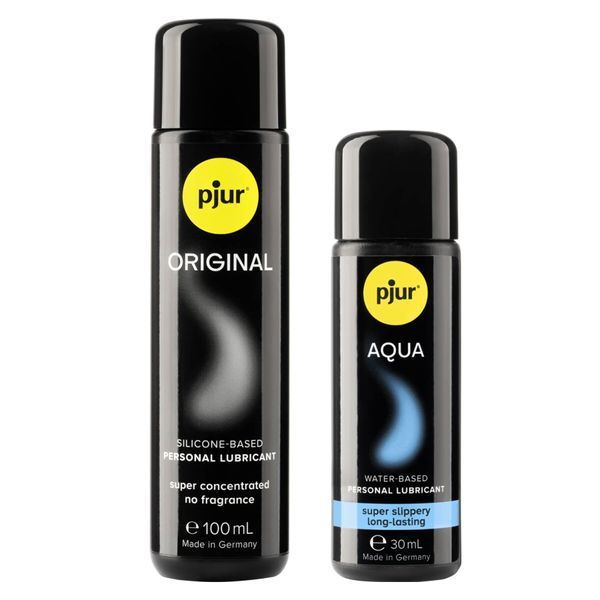 Zestaw prezentowy na 30. rocznicę PJUR: Original 100 ml i Aqua 30 ml