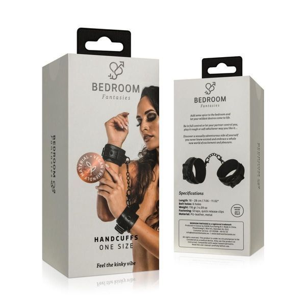 Kajdanki Bedroom Fantasies, Black