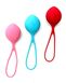 Вагинальные шарики Satisfyer Strengthening Balls (3шт), диаметр 3,8см, вес 62-82-98гр, монолитные SO2302 фото 2 Safeyourlove