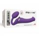 Безремінний страпон з вібрацією Strap-On-Me Vibrating Violet M, діаметр 3,3 см, пульт ДК, регульован SO3825 фото 5 Safeyourlove