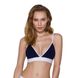 Спортивний топ з подвійними бретелями Passion PS007 TOP navy blue, SO4269 фото 1 Safeyourlove