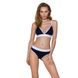 Спортивный топ с двойными бретелями Passion PS007 TOP navy blue SO4269 фото 3