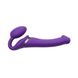 Безремінний страпон з вібрацією Strap-On-Me Vibrating Violet M, діаметр 3,3 см, пульт ДК, регульован SO3825 фото 7 Safeyourlove