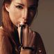 Пара браслетов на запястье и палец Bijoux Indiscrets MAZE Hand Bracelet Harness Brown, экокожа BJ0241 фото 10