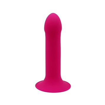 Дилдо з присоскою Adrien Lastic Hitsens 2 Pink, відмінно для страпона, макс діаметр 4 см, довжина 16 AD24011 SafeYourLove