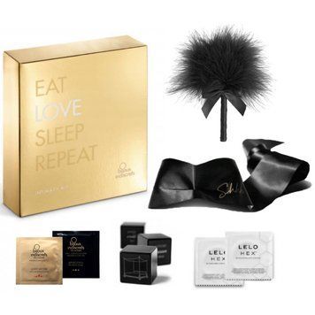 Gift set Bijoux Indiscrets INTIMACY LOVE (gold)