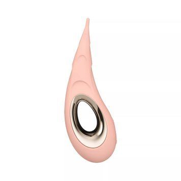 Кліторальний вібратор LELO DOT Cruise Peach Please, точкова стимуляція, технологія Infinite Loop SX3042 SafeYourLove