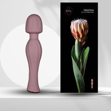Вібратор мікрофон - SYL LOVE PROTEA, 26 режимів роботи, колір PEONY