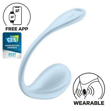 Satisfyer Smooth Petal Connect App Smart Vibrator Light