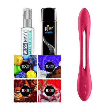 COMBO set for couples - (Satisfyer + Swiss Navy + pjur Aqua) XL