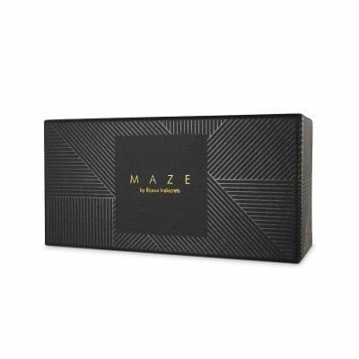 Наручники Bijoux Indiscrets MAZE - Wide Cuffs, екошкіра, стильні браслети 0206 В SafeYourLove