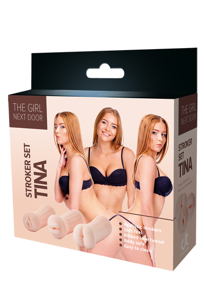 Набір мастурбаторів Dream Toys THE GIRL NEXT DOOR TINA DT22014 SafeYourLove