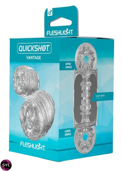 Мастурбатор Fleshlight Quickshot Vantage, компактный, отлично для пар и минета F19914 фото