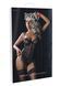 Корсет напівпрозорий Daring Intimates, зі стрінгами, чорний, S/M DI75115 фото 6 Safeyourlove