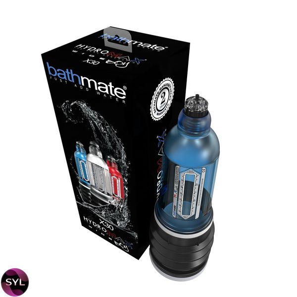 Гідропомпа Bathmate Hydromax 7 WideBoy Blue (X30) для члена довжиною від 12,5 до 18 см, діаметр до 5 SO1959 SafeYourLove