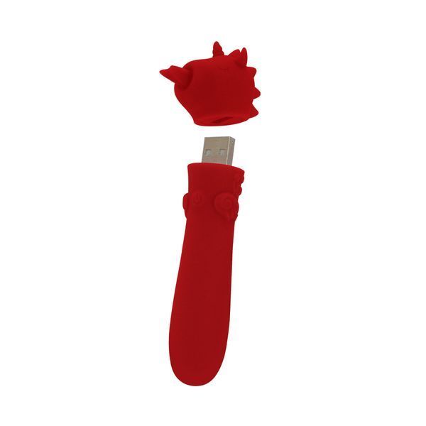 Wibrator Unihorn USB Bullet Unicorn &ndash; Blaze Diablo Vibrating Bullet, ładowanie USB, 10 tryb&oacute;w