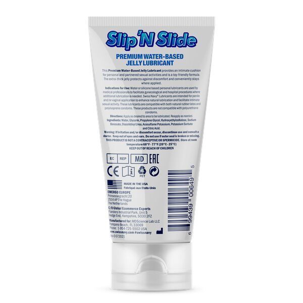 Лубрикант на водній основі Swiss Navy Slip'N Slide Premium Jelly 150 мл SX1344 SafeYourLove
