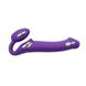 Безремінний страпон з вібрацією Strap-On-Me Vibrating Violet L, діам. 3,7 см, пульт ДК, регульований SO3826 фото 4 Safeyourlove