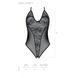 Боді з ажурним декором та відкритим кроком Ursula Body black L/XL — Passion SO5829 фото 5 Safeyourlove