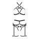 Комплект білизни MORGAN SET OpenBra - Passion Exclusive: стрепи: трусики, ліф, пояс PS23903 фото 5 Safeyourlove