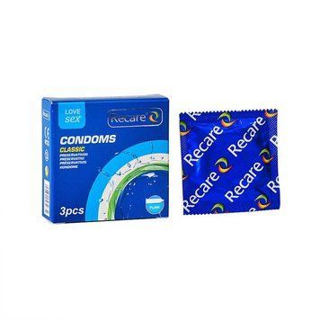 Презервативи Recare Classic Condoms 3 шт, класичні SX3322 SafeYourLove