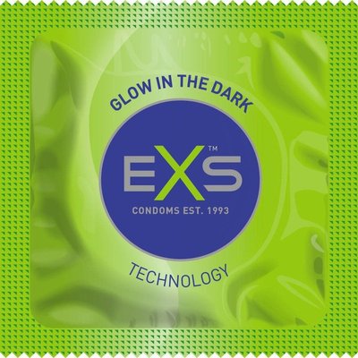 Светящиеся презервативы EXS GLOW UCIU001181 фото