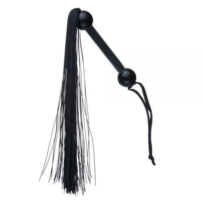 F61405 Плетка SILICONE FLOGGER WHIP BLACK F61405 фото