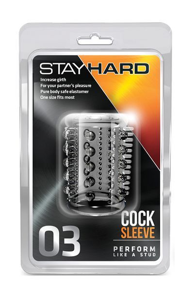 Nozzle STAY HARD-COCK Sleeve 03, CLEAR