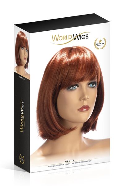 Перука World Wigs CAMILA MID-LENGTH REDHEAD SO4689 SafeYourLove