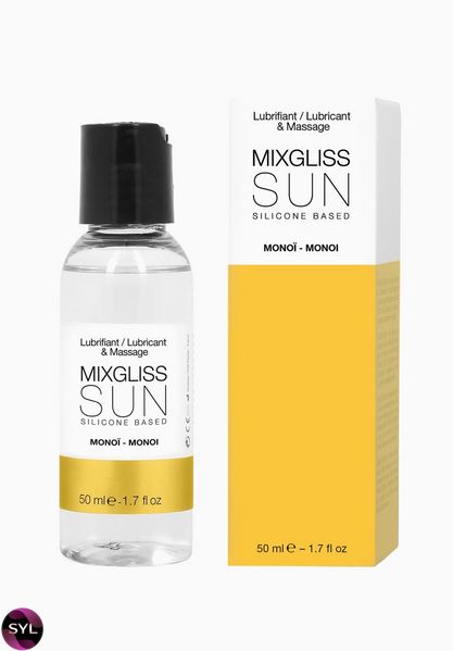 Лубрикант на силиконовой основе MixGliss SUN MONOI (50 мл) с ароматом масла Манои SO1351 фото