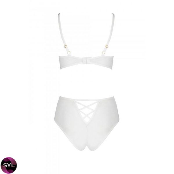 Еротичний комплект з малюнком LOVELIA BIKINI white L/XL - Passion SO4750 SafeYourLove