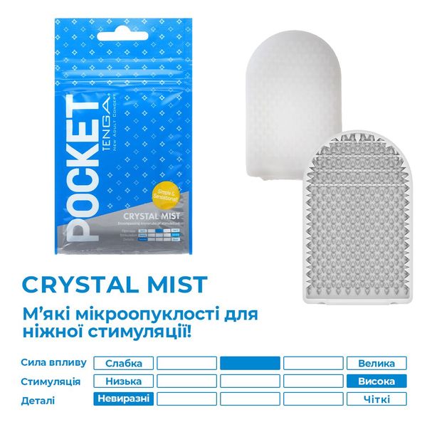 Мастурбатор TENGA Pocket Crystal Mist SO5598 SafeYourLove