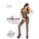 Бодістокінг Passion BS018 black, комбінезон, імітація панчіх і пояса PBS018B фото 5 Safeyourlove